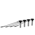 RCF QL-PIN 007 4 X Quick Lock Pin Kit