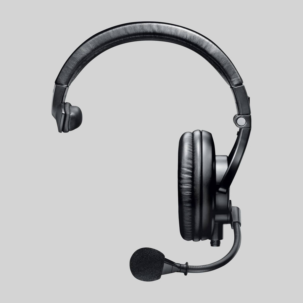 Shure BRH441M-LC, Single-Sided Intercom Headset, Single-Sided Broadcast Headset, less cable