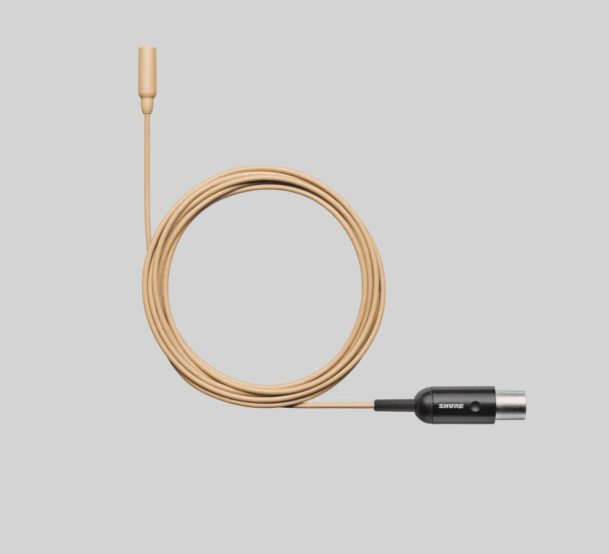 Shure TL48W/O-LEMO-A, TwinPlex TL48 Subminiature Lavalier Microphone, Omni Lav, Tailored, LEMO, White, Accs