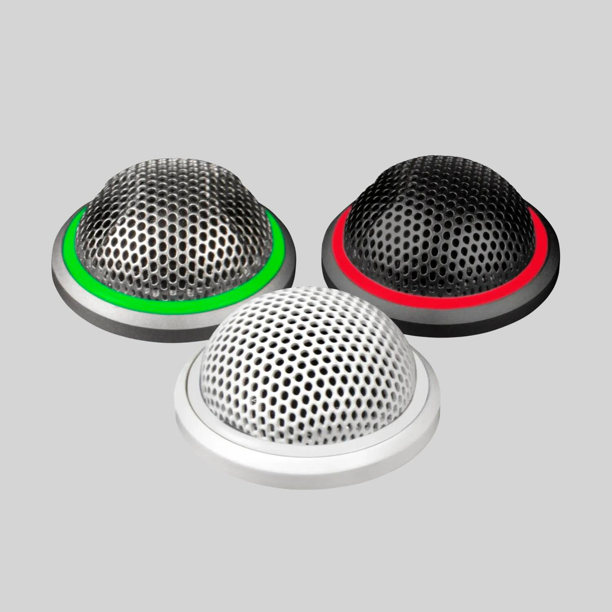 Shure MX395AL/O, Microflex Low Profile Boundary Microphones, Brushed Aluminum Low Profile Boundary Mic, Omni, 3-pin XLR