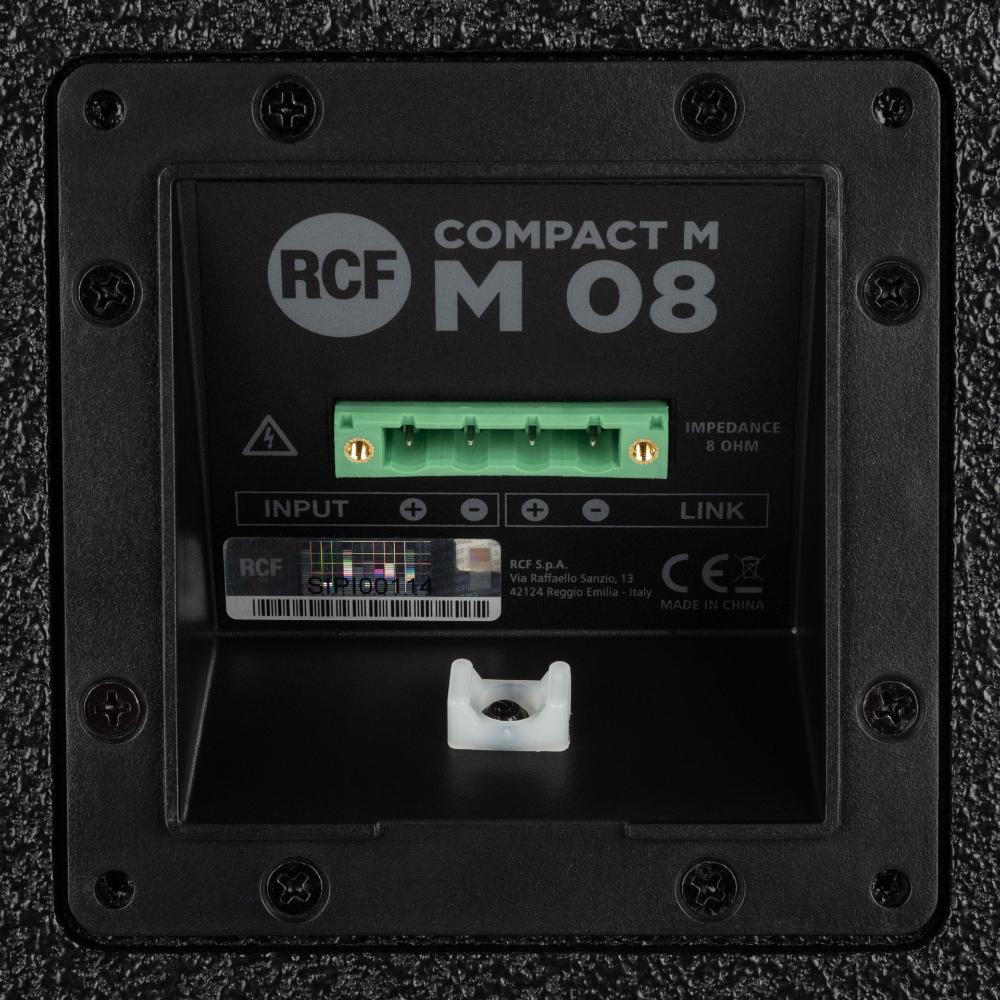 RCF COMPACT M 08 - Passive 800W 8" 2-Way Compact Speaker