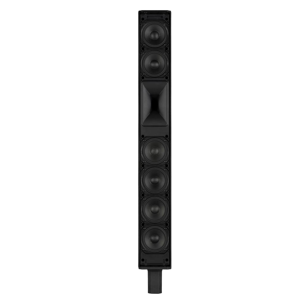 RCF EVOX-JMIX9-W - White Active 2100W Portable Three-Way Column Array w/ JMixRemote App Capability, INCLUDES: