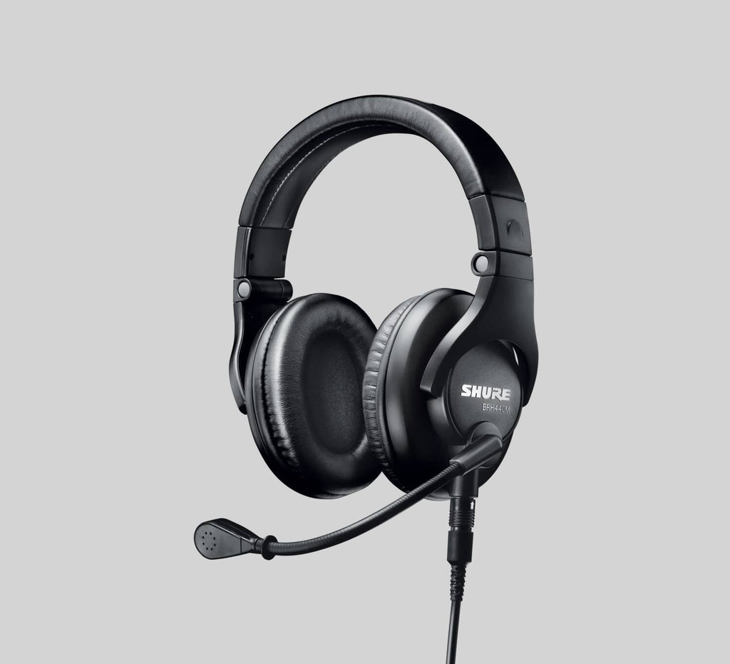 Shure BRH440M-LC, Dual-Sided Intercom Headset, Dual-Sided Broadcast Headset, less cable
