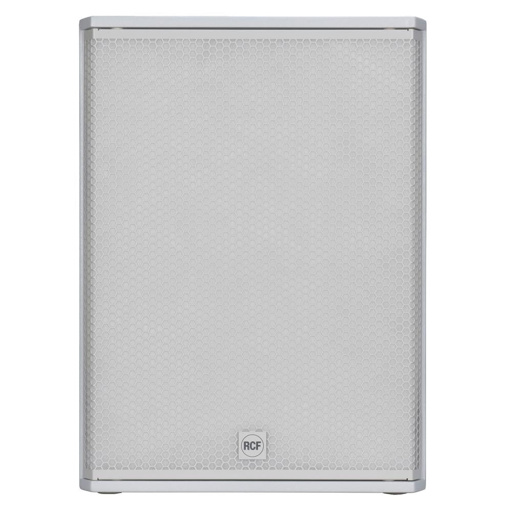 RCF SUB18-AX W - Active 2200W 18" Subwoofer - Bluetooth and LiveRemote App Ready (White)