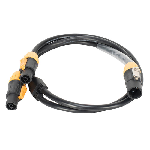 Accu-Cable Power 2FER-IP, 3.2 ft IP Power Splitter Cord