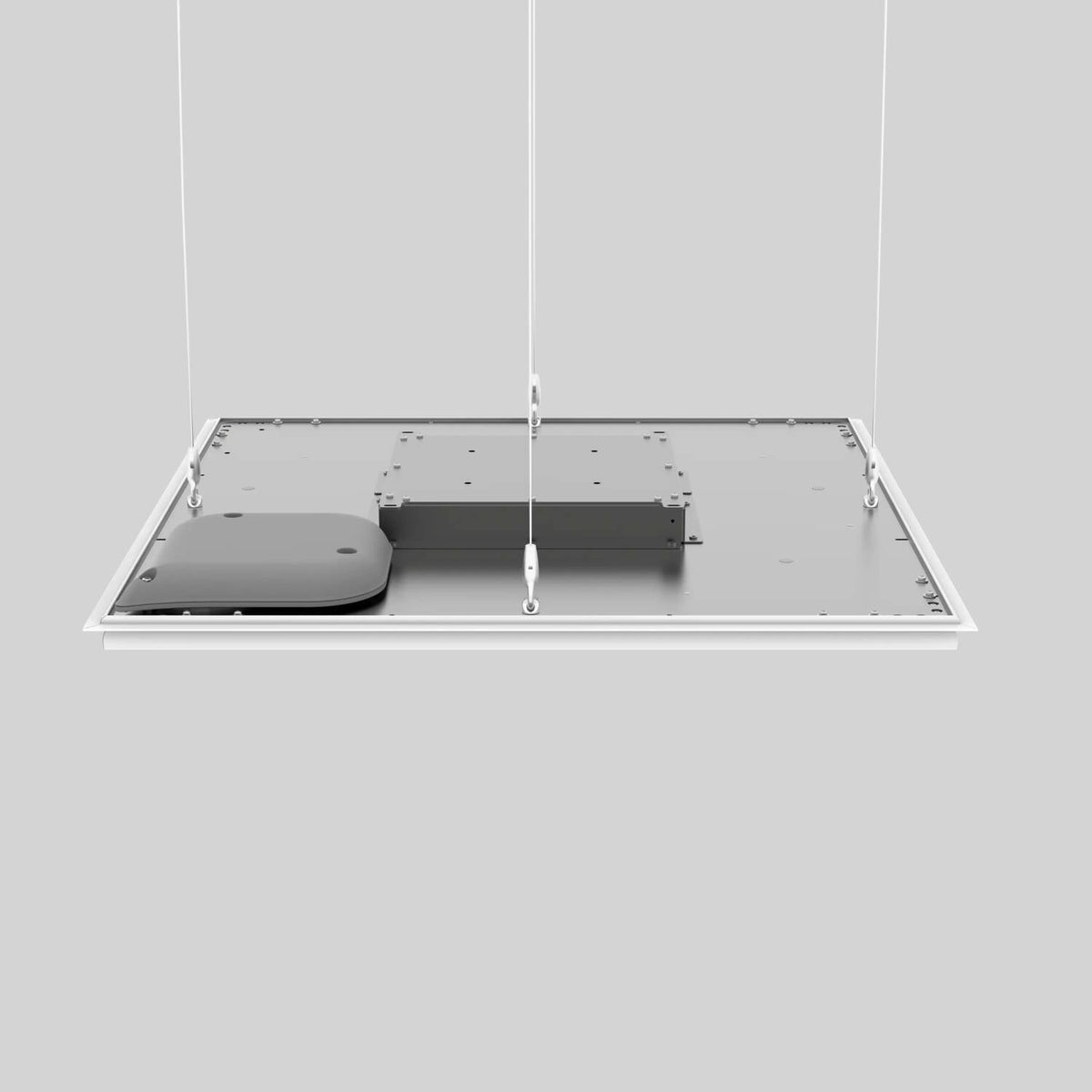 Shure MXA902W-S-60CM, Ceiling Array Microphone + Loudspeaker, 902 Ceiling Array, White, Sqr, 60CM, Lspkr
