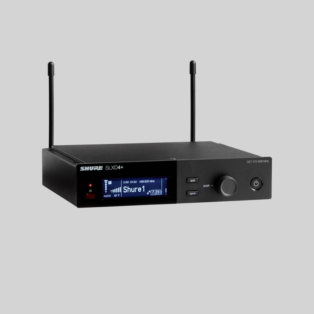 Shure SLXD4+TA-G57, Digital Wireless Receiver, Taa