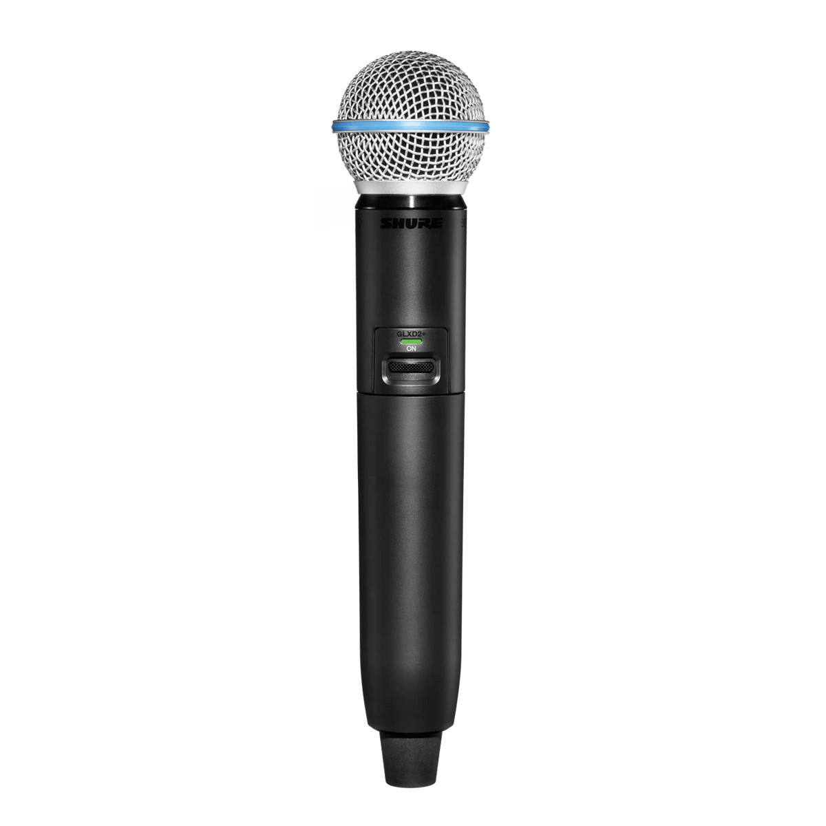 Shure GLXD24R+/SM58-Z3, Featuring the industry standard SM58 vocal microphone, the half-rack GLXD24+/SM58 Dual Band Vocal System delivers superior, transparent digital audio