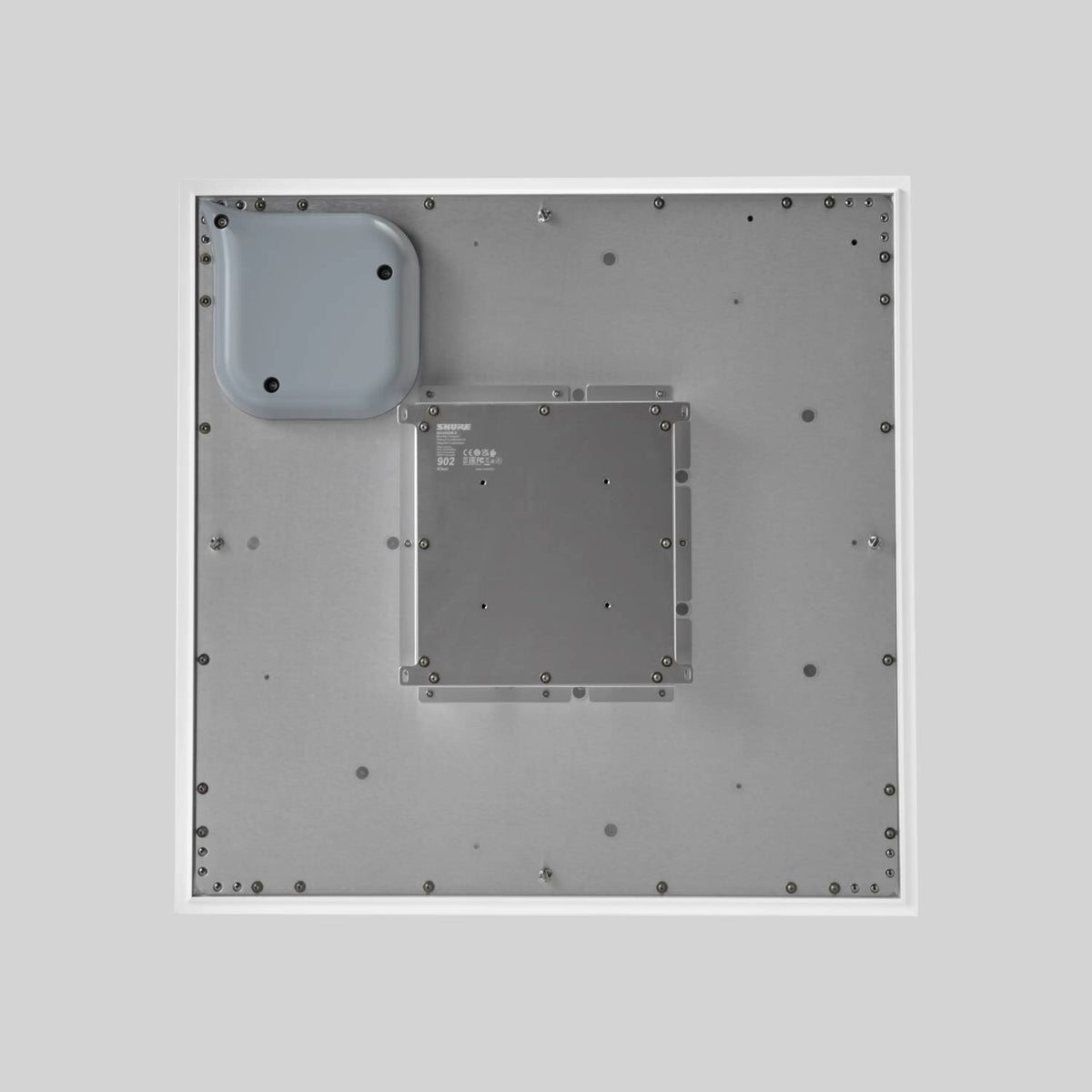 Shure MXA902W-S-60CM, Ceiling Array Microphone + Loudspeaker, 902 Ceiling Array, White, Sqr, 60CM, Lspkr