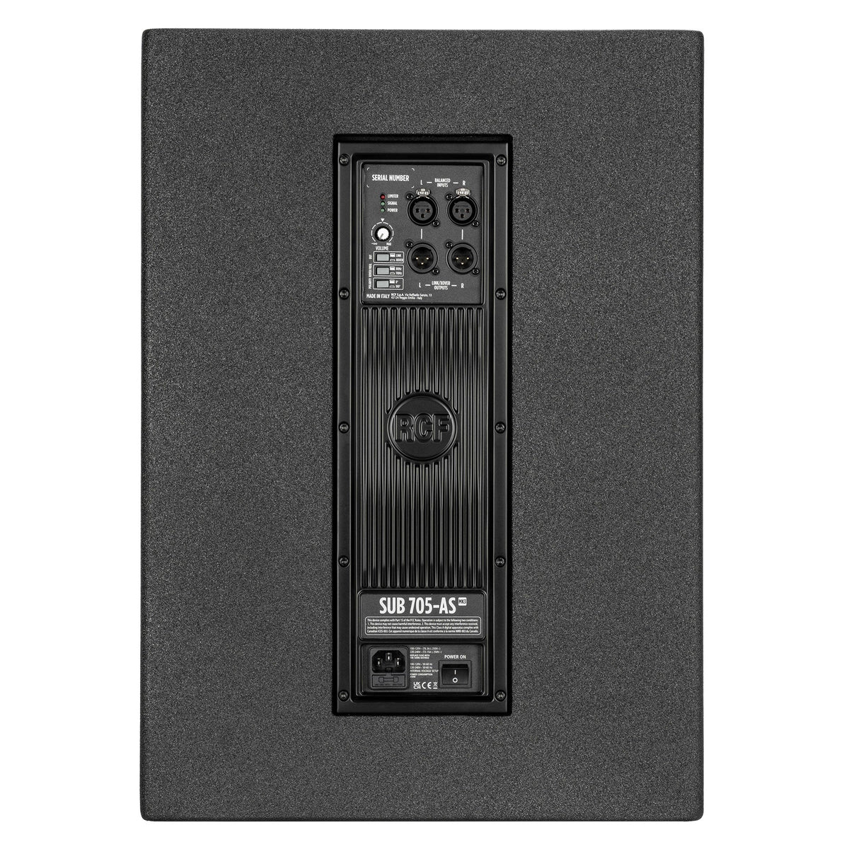RCF SUB-705AS-MK3, Active 1400W 15" Subwoofer - USED