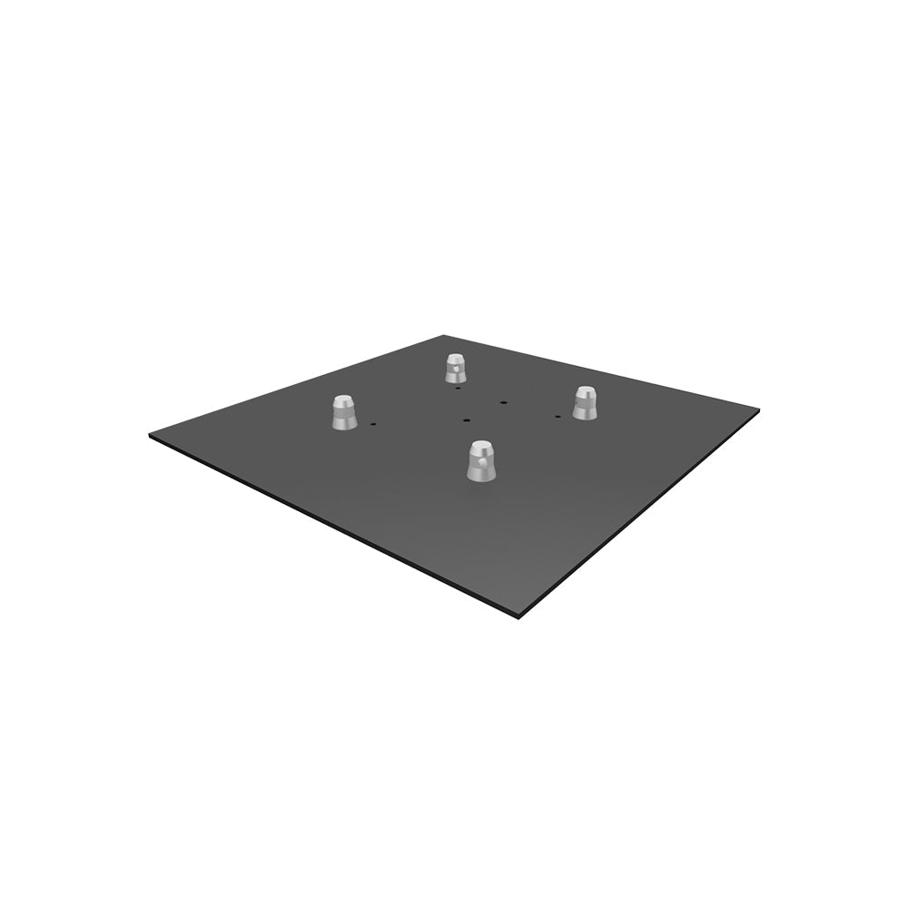 PRODJ-BASE-PLATE-2.2S 2 x 2 STEEL BASE PLATE F34