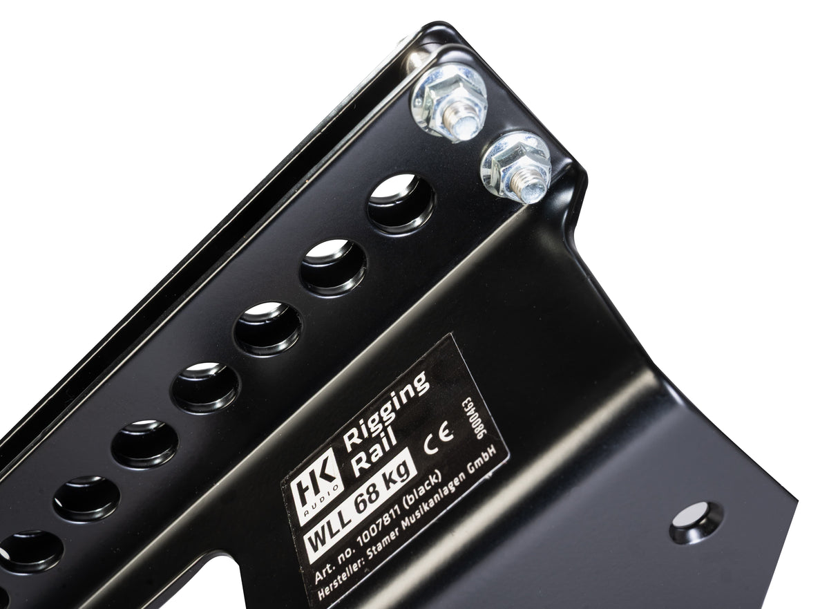 P10 Rigging rail - Set for two P10 column speakers black