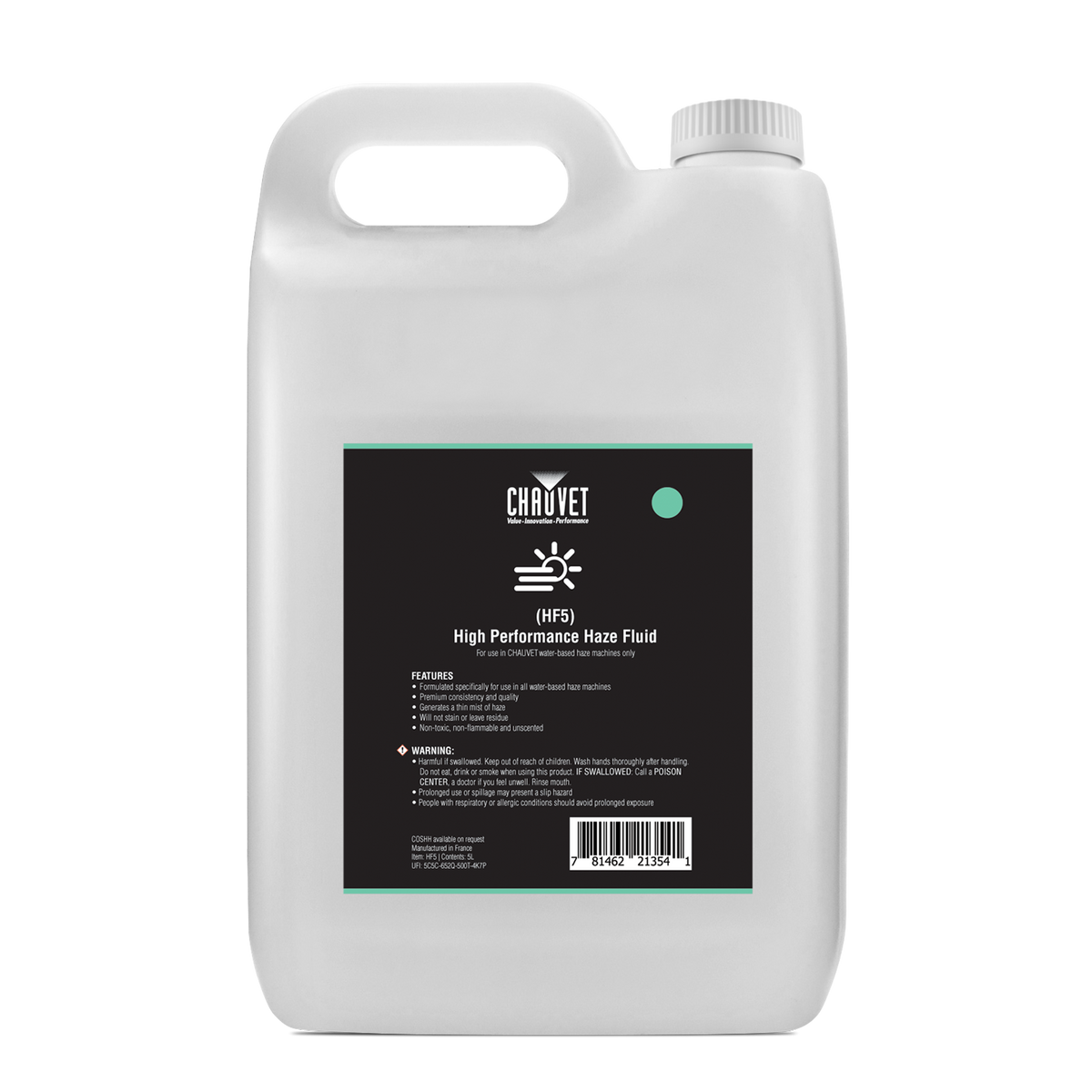 Chauvet Professional High Performance Haze Fluid (HF5)