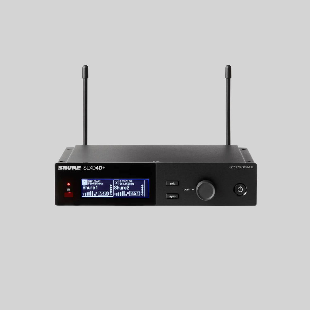 Shure SLXD15/UL4B-H55, Wireless Microphone Systems, Portable BP Sys W/ UL4B Lav 514-558MHz
