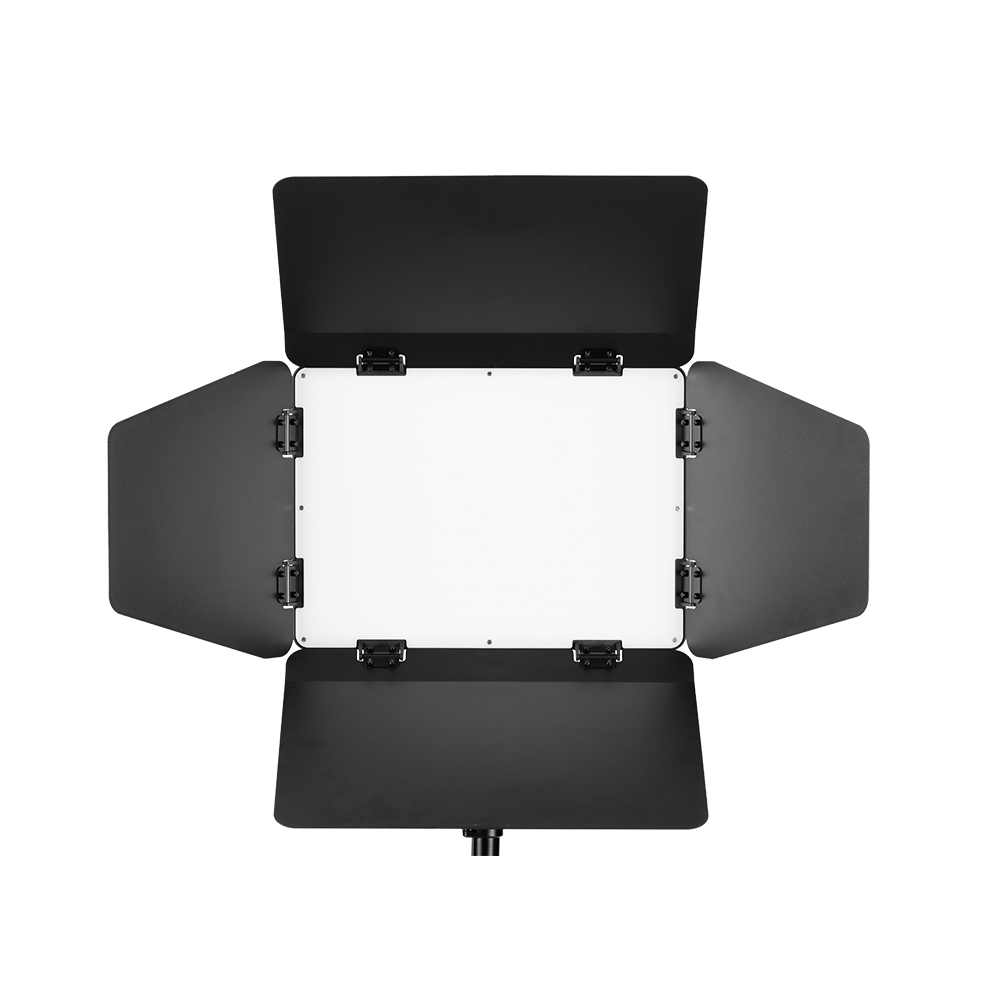 amaran Pano 120c Barn Door, Precision light control attachment designed for the amaran Pano 120c panel light
