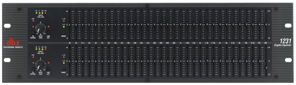DBX - 1231 - Graphic EQs
