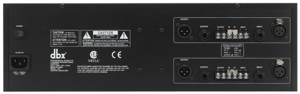DBX - 1231 - Graphic EQs
