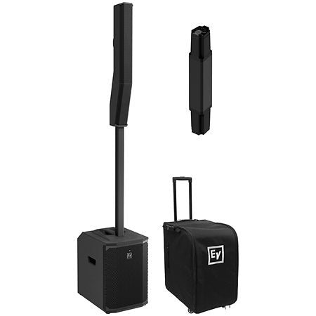 Electro-Voice EVOLVE 50 G2 1500W Portable Column PA System with 12-inch Subwoofer (Black)