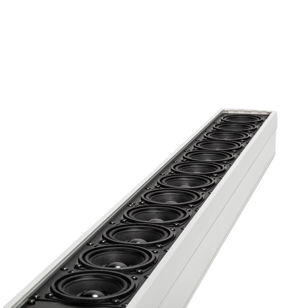 RCF VSA-1250-W MK2, Active 1300W Digitally Steerable Column Speaker - (12) 3.5" Woofers