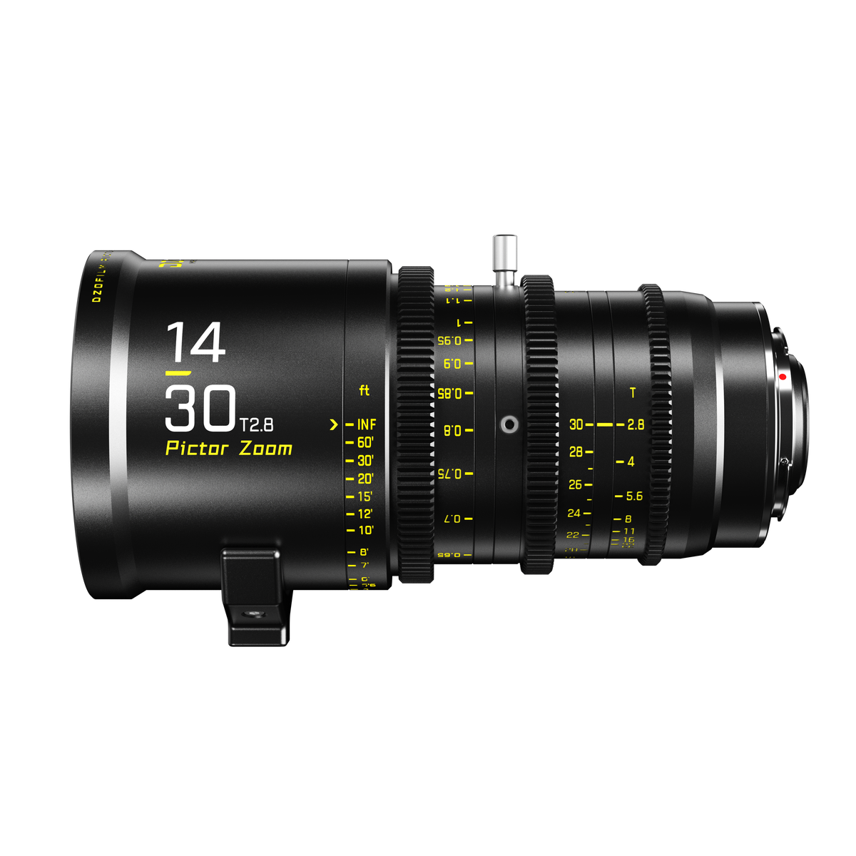 DZOFILM Pictor 14-30mm T2.8 Cine Zoom Lens for PL and EF Mount (Black), Super35 Parfocal Zoom, Interchangeable PL and EF Mount, 16-Blade Iris, M86 Front Filter