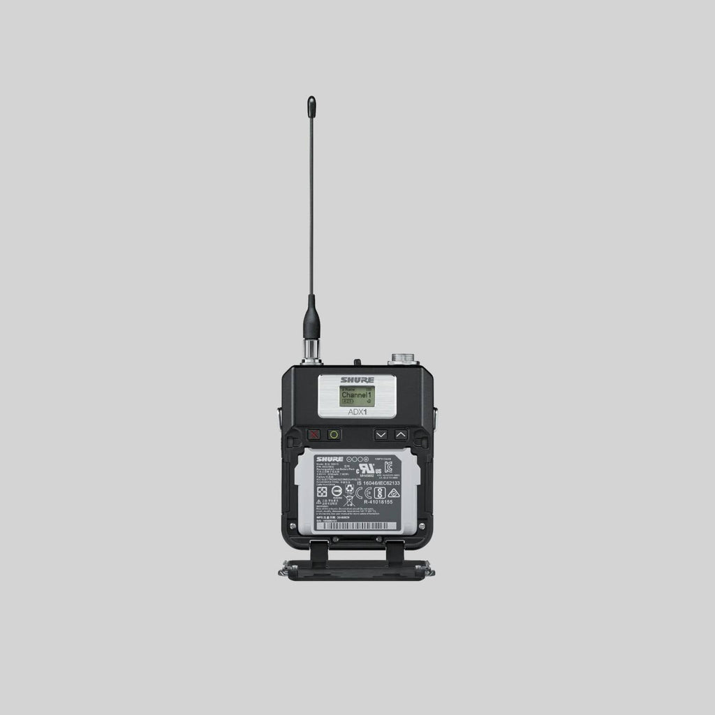 Shure ADX1-G57, Bodypack Transmitter, ADX BP 470-616 MHz