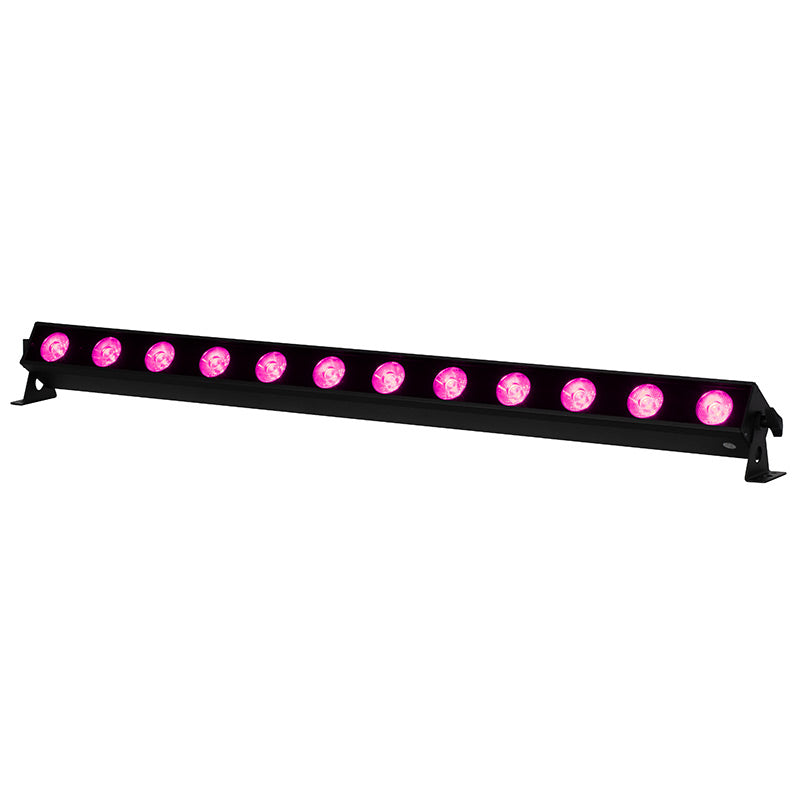ADJ UBL12HB, 12 x 20 Rgbaluv LED Battery Powered 1 Meter Bar, Aria X2