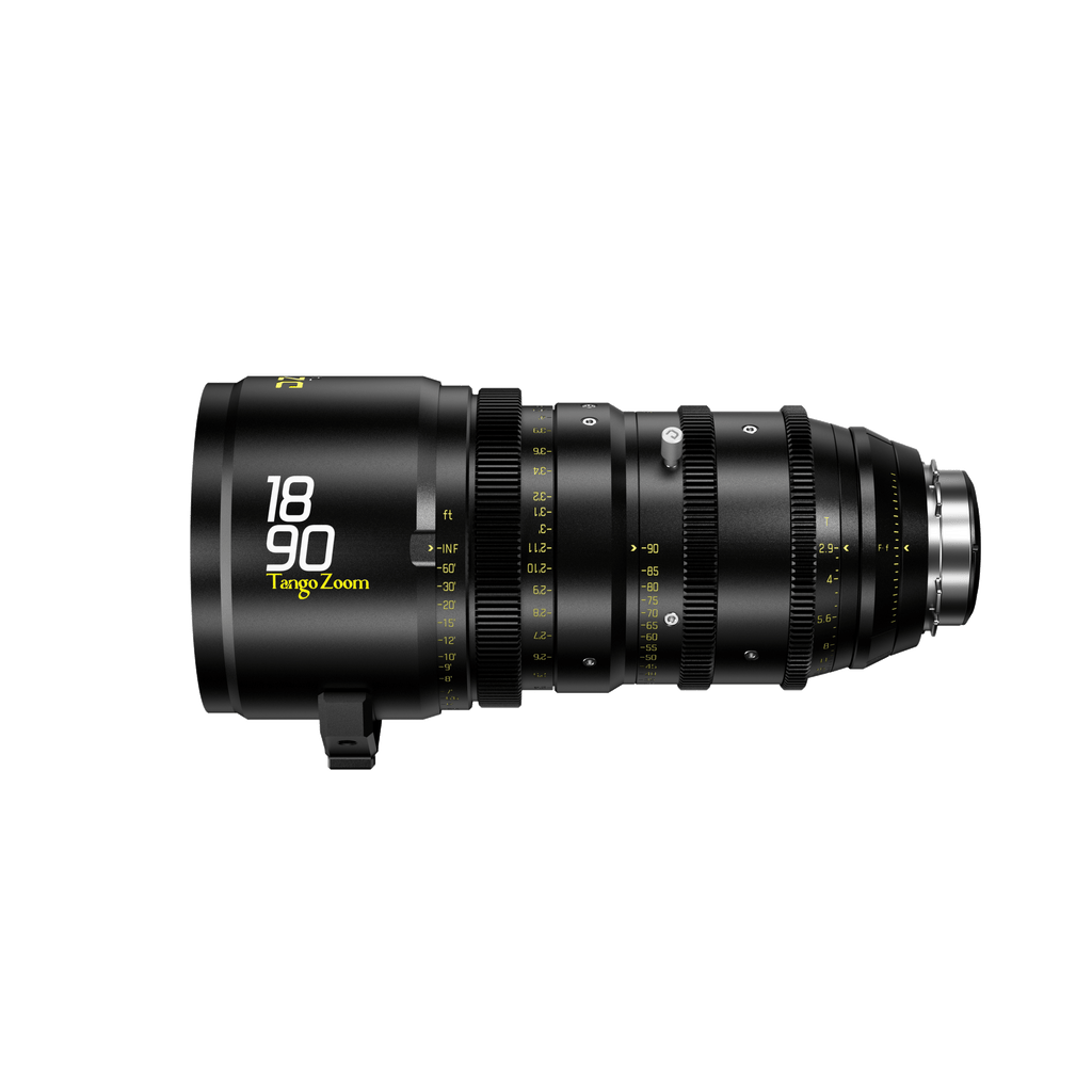 DZOFILM Tango 18-90mm T2.9 S35 Zoom Lens PL&EF mount - Imperial, Super35 Parfocal Cine Zoom, Interchangeable PL and EF Mount, 16-Blade Iris, M105 Front Filter