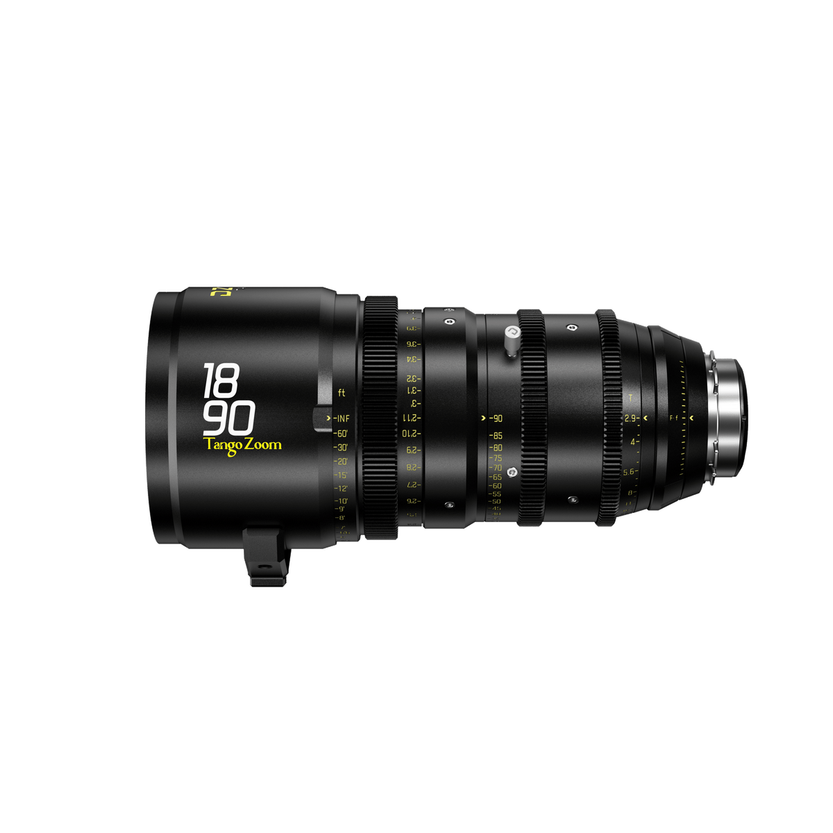 DZOFILM Tango 18-90mm T2.9 S35 Zoom Lens PL&EF mount - Imperial, Super35 Parfocal Cine Zoom, Interchangeable PL and EF Mount, 16-Blade Iris, M105 Front Filter