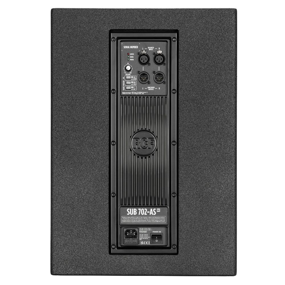 RCF SUB-702AS-MK3 - Active 1400W 12" Subwoofer