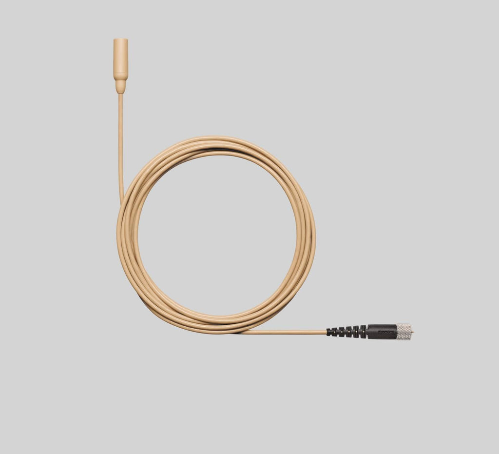 Shure TL48W/O-LEMO-A, TwinPlex TL48 Subminiature Lavalier Microphone, Omni Lav, Tailored, LEMO, White, Accs
