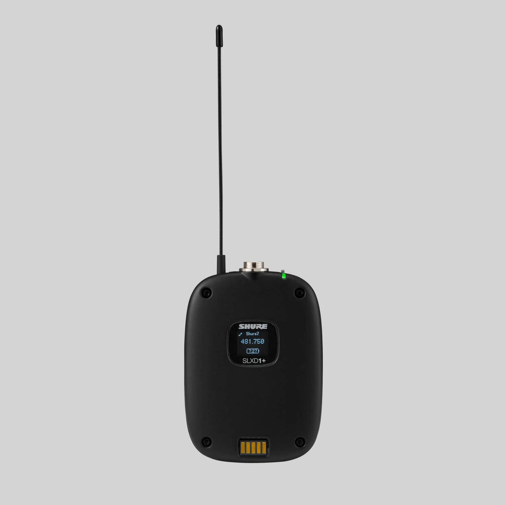 Shure SLXD14/UL4B-H55, Wireless Microphone Systems, Single BP Sys W/ UL4B/C Lav 514-558MHz