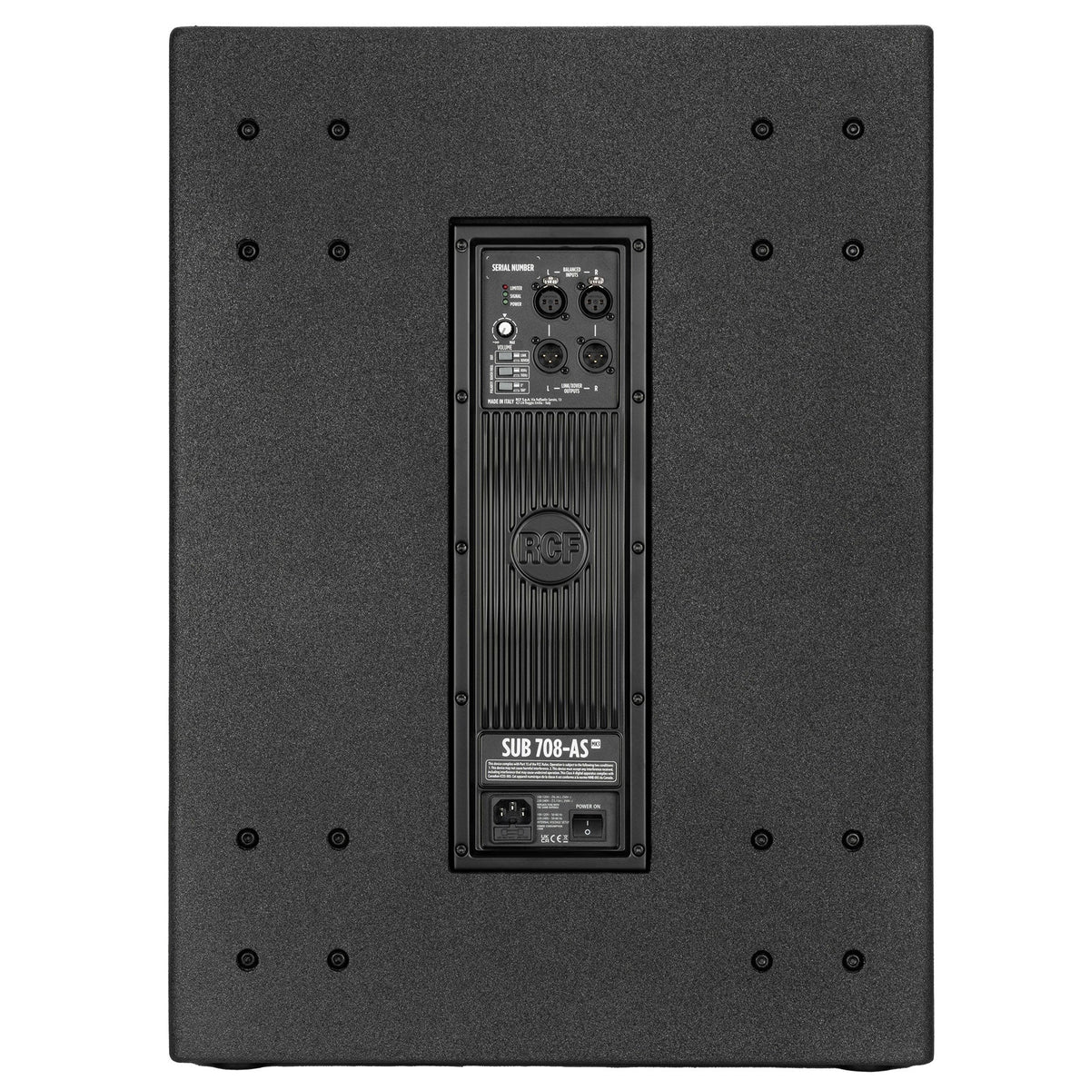 RCF SUB-708AS-MK3, Active 1400W 18" Subwoofer - USED
