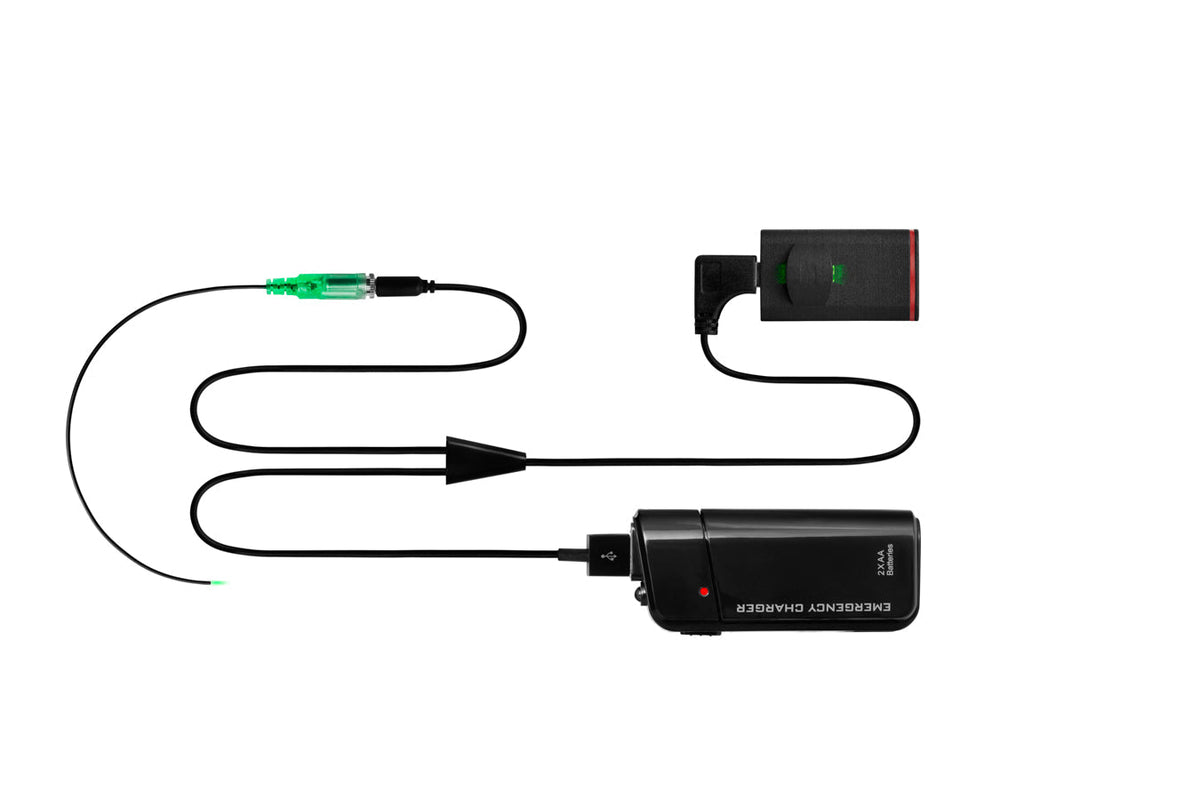 Cuebi Viewfinder Light, 20cm Fiber Optic Tally Light with Program and Preview Support for Cuebi Wireless Tally System, Includes External Trigger and Power Cable