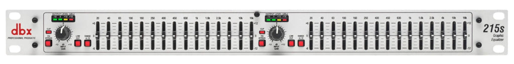 dbx 215s, Graphic EQs
