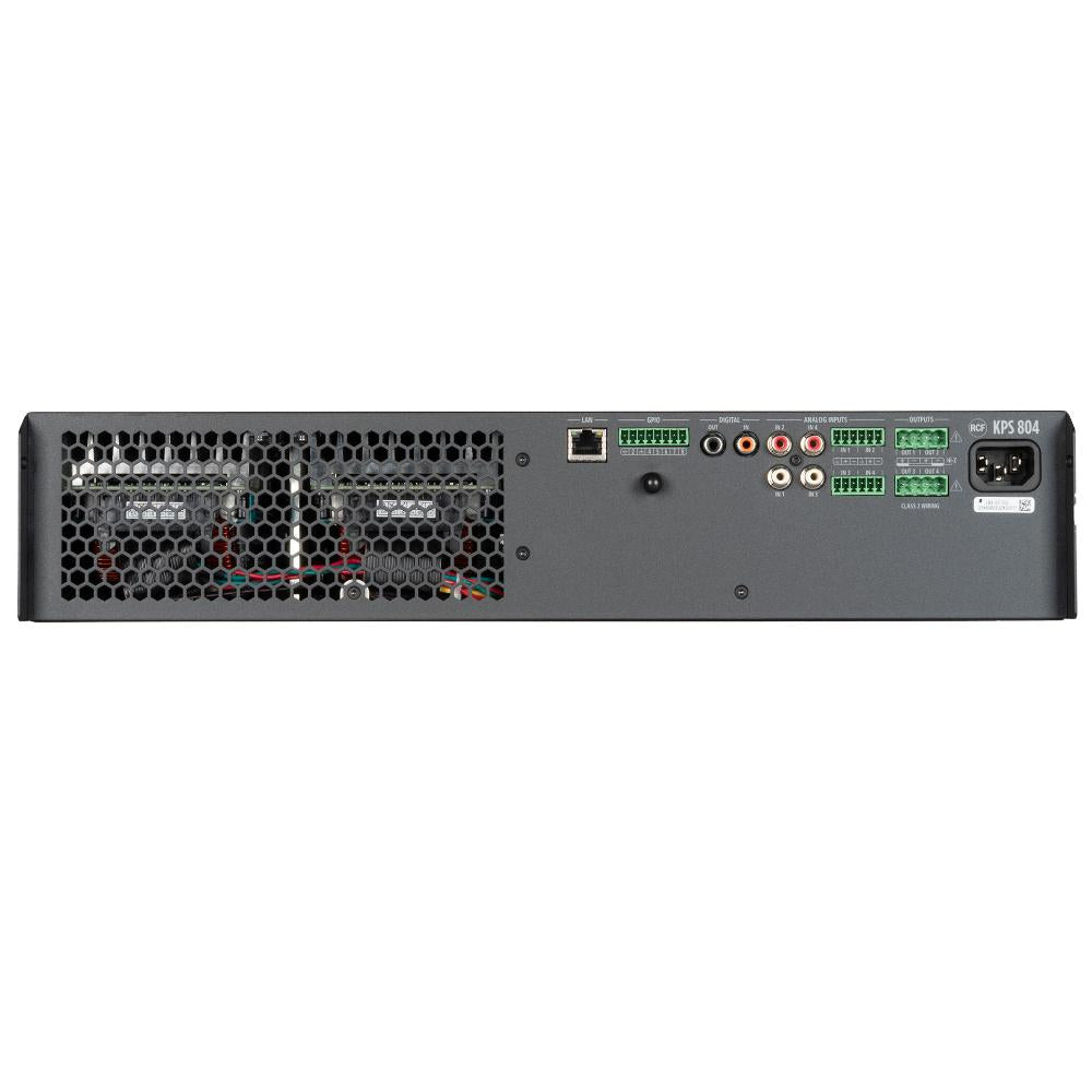 RCF KPS 804 - Class D Power Amplifier with DSP (4 X 800 W)