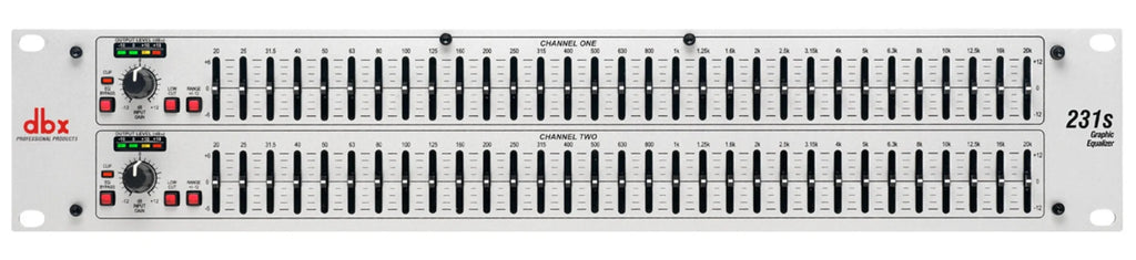 dbx 231s, Graphic EQs
