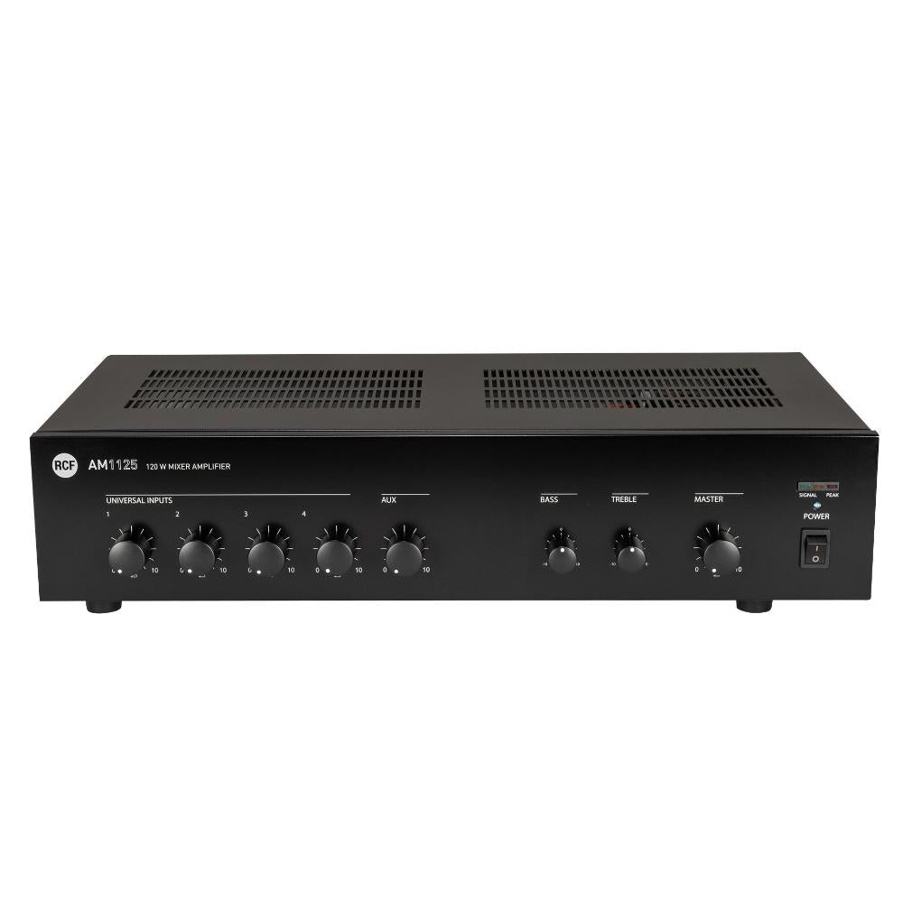 RCF AM1125 - 5 Channel Digital Mixer/Amplifier - 4 Ω, 70/100V, 160W
