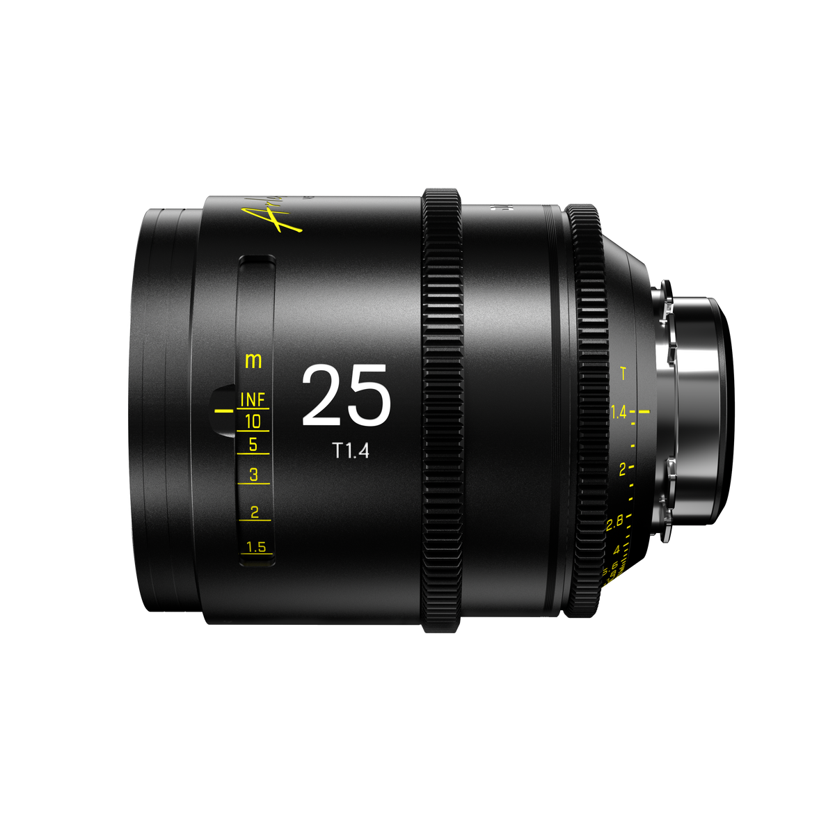 DZOFILM Arles 180mm FF/VV Prime Cine Lens (PL mount,feet), Vista Vision Full-Frame High-Speed Prime, PL and EF Mount, T1.4 Fast Aperture, 16-Blade Iris, M86 Front Filter