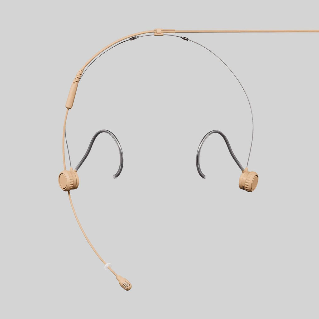 Shure TH53T/O-MTQG, TwinPlex TH53 Subminiature Headset Microphone, Omni Hdset, MTQG, Tan