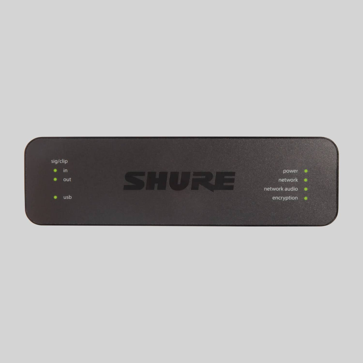 Shure ANIUSB-MATRIX, USB Audio Network Interface with Matrix Mixing, 4CH IN/2CH Out USB Matrix Mix, Dnte, Block