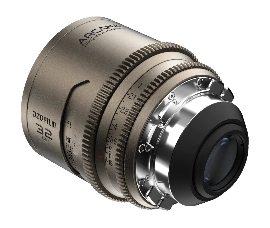 DZOFILM Arcana 75mm T2.1 Full-frame 1.5X Hybrid Anamorphic Prime Lens (PL mount,feet), 1.5X Full-Frame Hybrid Anamorphic Prime, PL Mount, Oval Bokeh, 700g Lightweight, M77 Front Filter
