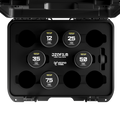 DZOFILM Vespid Prime 5-lens Kit- 12/25/35/50/75mm with case (PL+EF), Vista Vision Full-Frame Coverage, Interchangeable PL and EF Mount, 46.5mm Image Circle, Manual Focus and Iris, M77 Front Filter