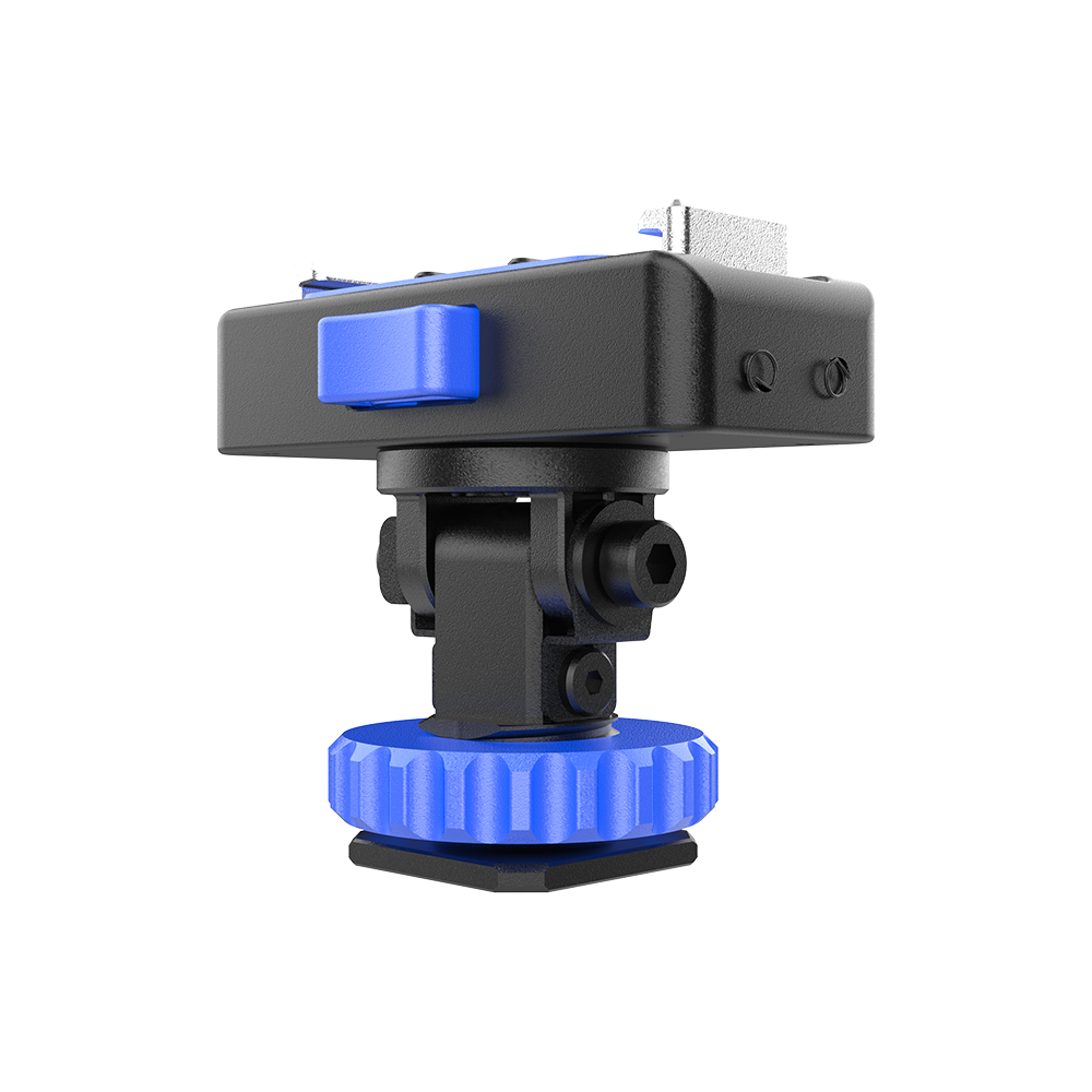 amaran Ace Lock to Cold Shoe Adapter, Quick-release cold shoe adapter for mounting the amaran Ace 25x or 25c onto a camera or other cold shoe mounts with speed and confidence
