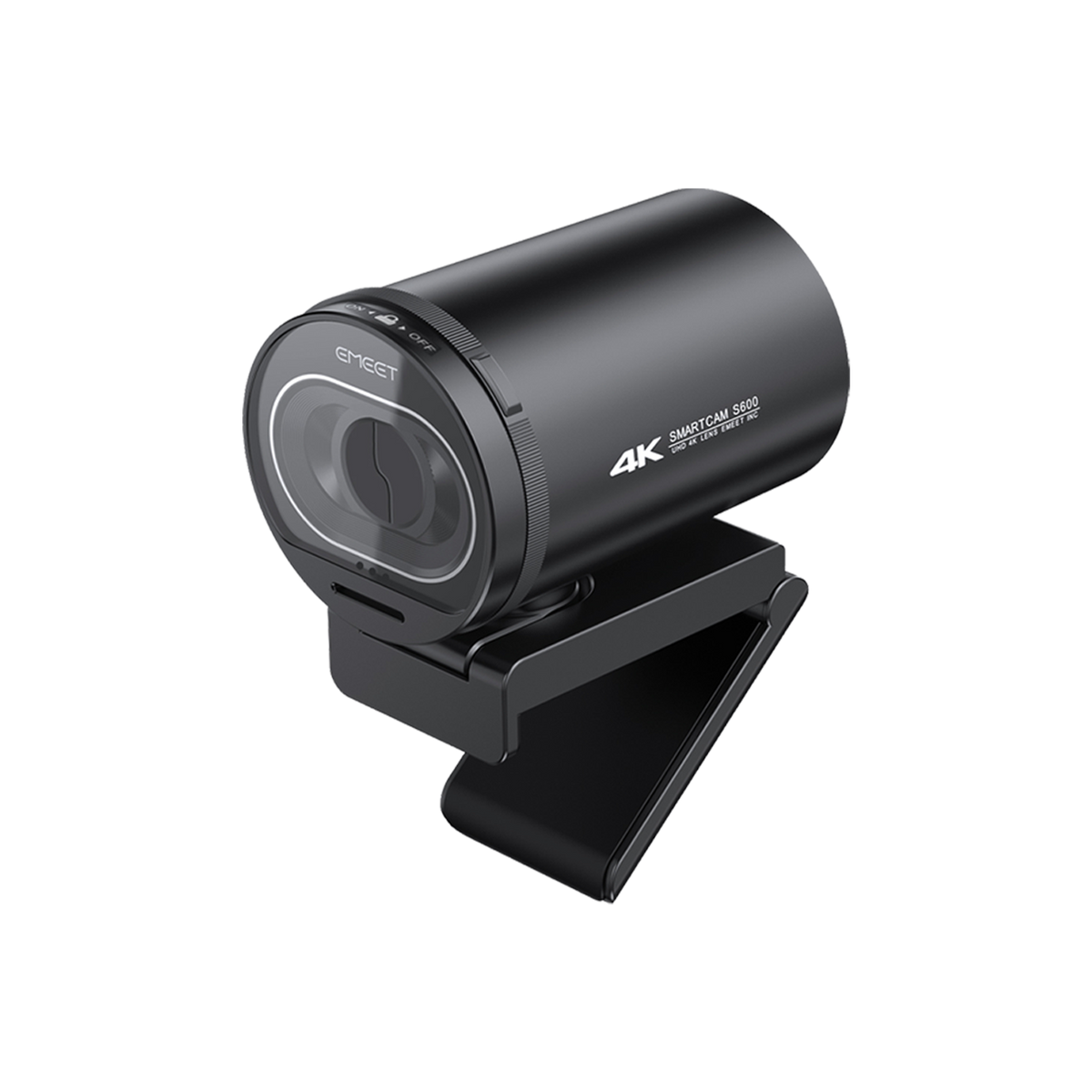 EMEET SmartCam S630, 4K Streaming Webcam with Sony 1/2.5" Sensor, 300ms Phase Detection Autofocus, 1080p 60fps, 2 Noise-Reduction Mics, 73 Degree Field of View and Built-In Privacy Cover