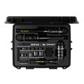 DZOFILM X-tract 18-28mm_0/90/360°(PL_Black_Case_3pcs_Metric), Probe Zoom Cine Lens, PL Mount, Macro Probe Optics