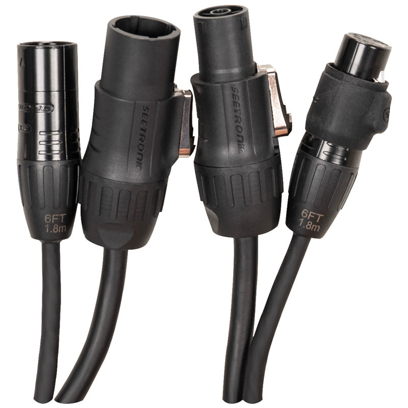 Accu-Cable SPD653, 6 ft - 5-Pin DMX & IP65 Link Cables