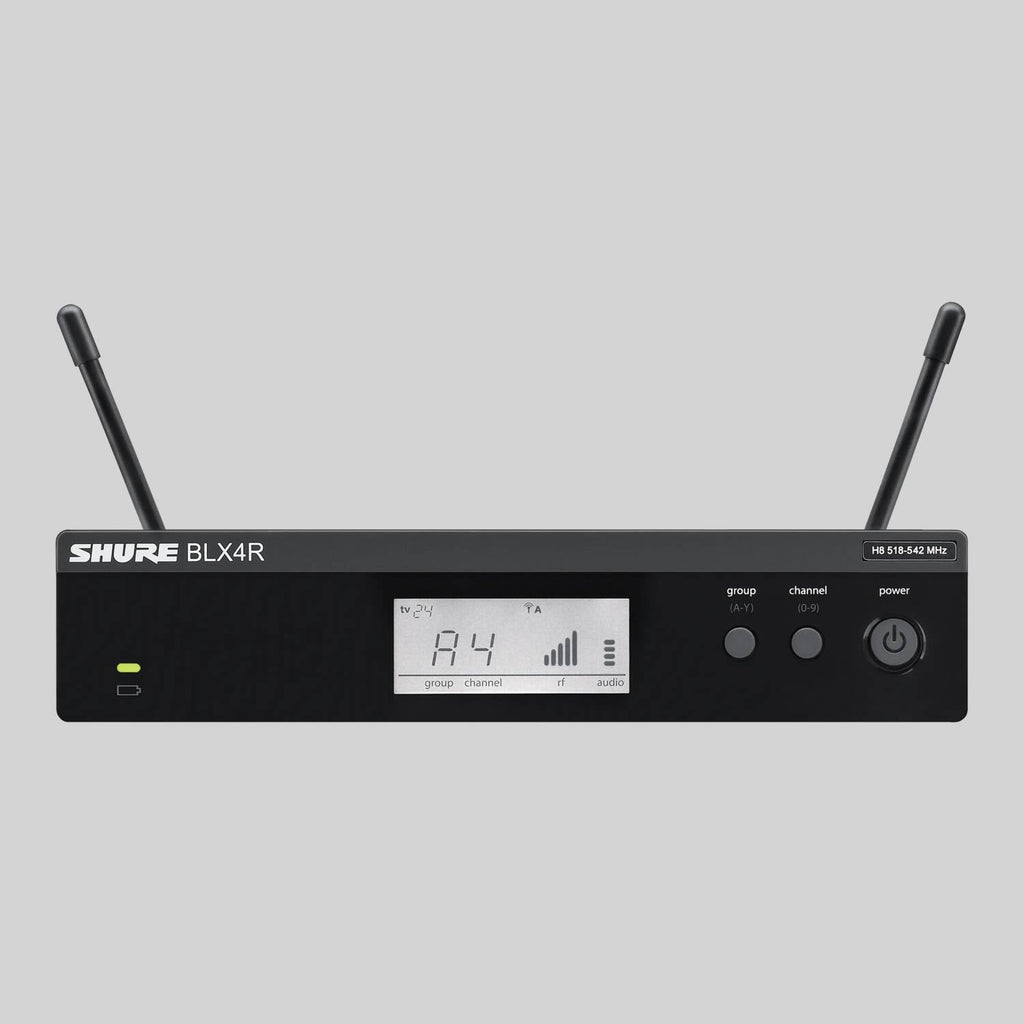Shure BLX14R/SM35-J11, Wireless Rack-mount Headset System with SM35 Headset Microphone, BLX14R Headset System W/SM35