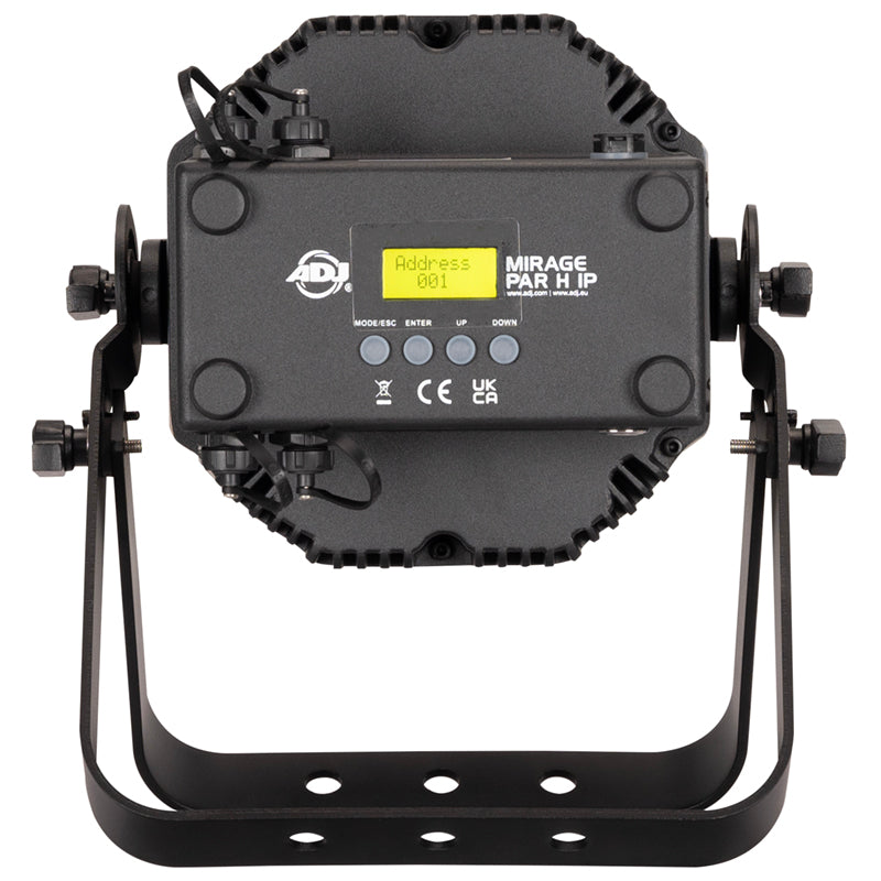 ADJ Mirage Par H IP, IP65 Battery Powered Par, 5 x 20 Watt Rgbaluv 17 Degree Beam Angle, Aria X2
