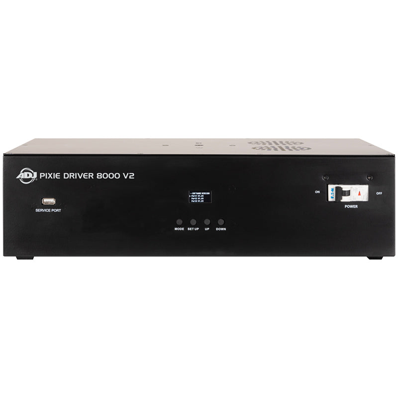 ADJ PIXIE DRIVER 8000 V2, Pixle Strip Driver, 8K, Kling net,Artnet