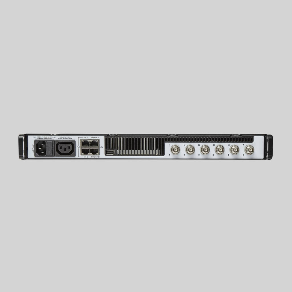 Shure AD600-DC, Axient Digital Spectrum Manager, Digital Spectrum Manager for frequency coordination & real-time spectrum analysis Large, full color display 6 individually assignable antenna inputs cover 174MHz, 2.0GHz Redundant Dante ports for audio